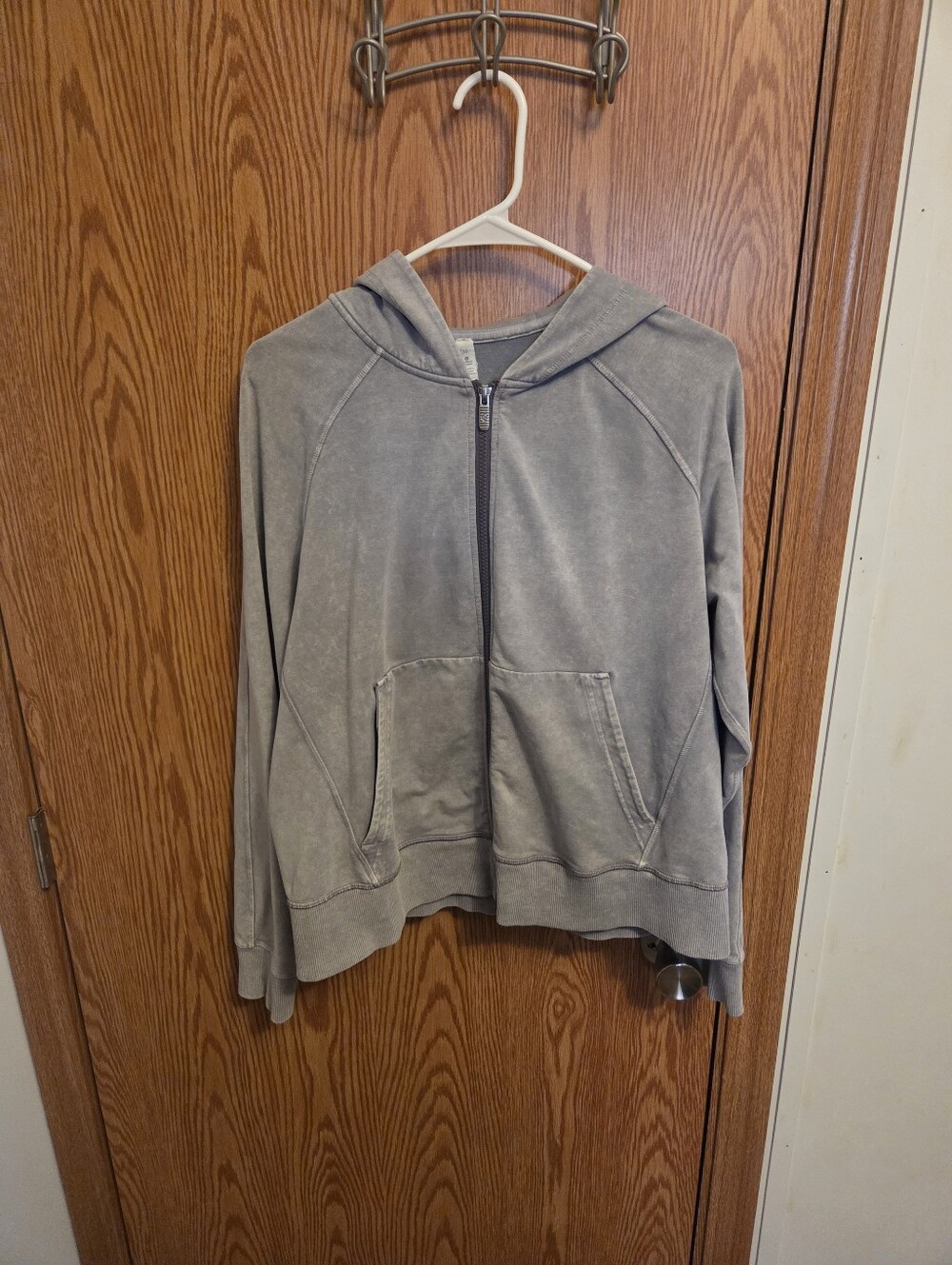 Lululemon Zip-Up Hooded Sweatshirt Sz 12 Women's